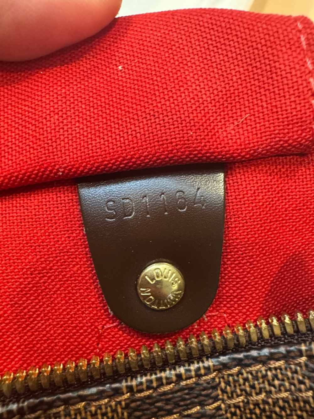 Authentic Louis Vuitton Brown Damier Ebene Bandoulier 30 - Picture 14 of 15